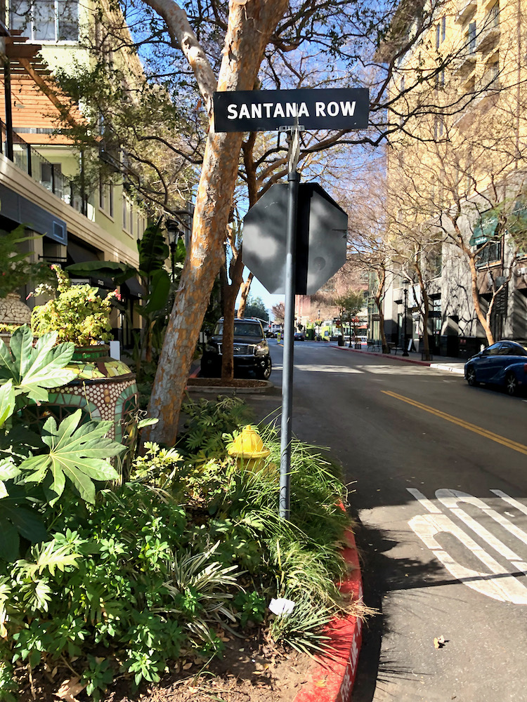 San Jose Santana row
