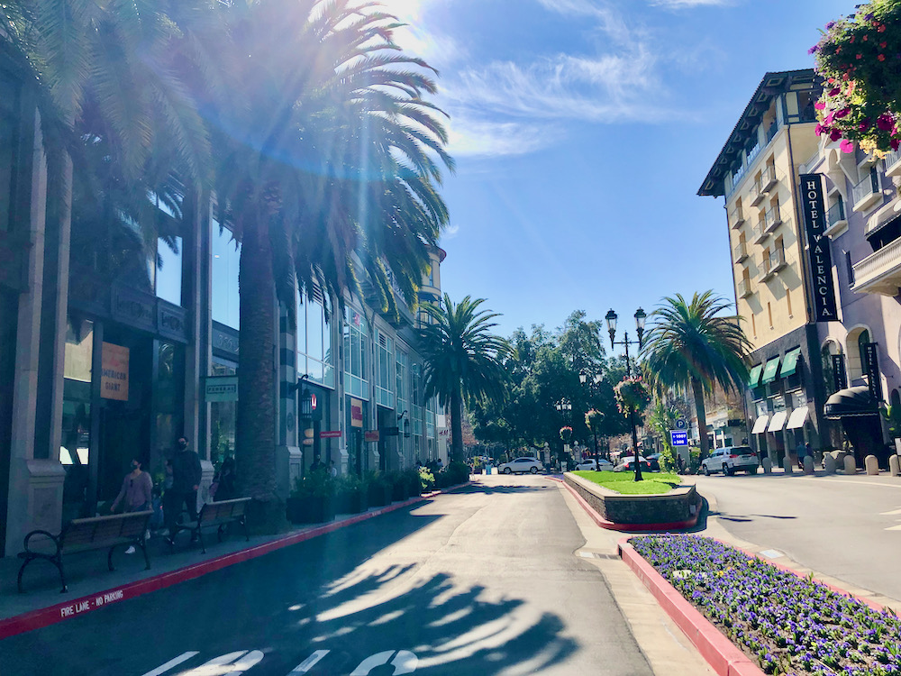 San Jose Santana row
