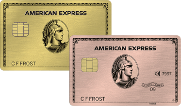 American Express GOLD credit Card美國運通金卡