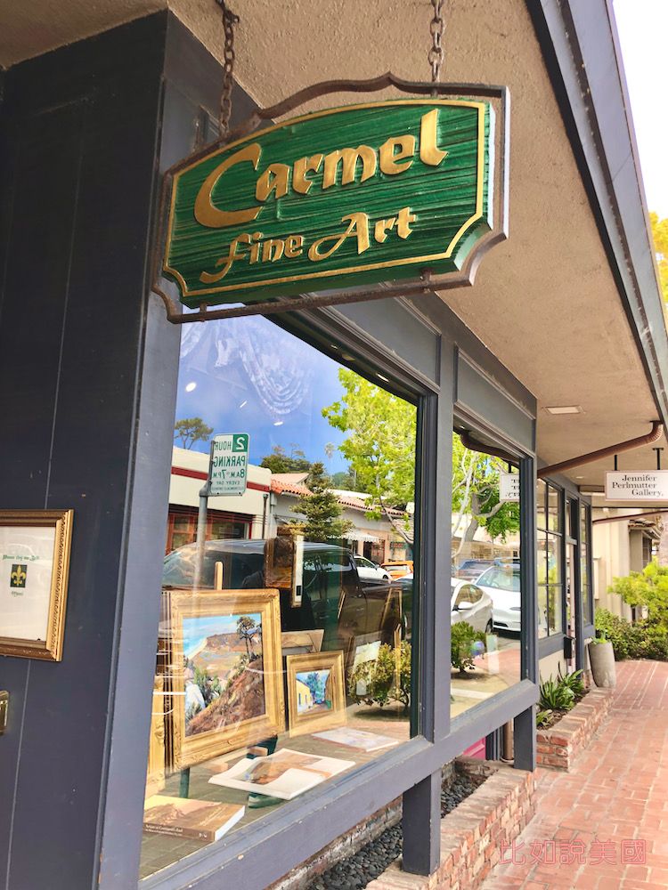 【北加州景點】Carmel-by-the-Sea卡梅爾海~充滿藝術氣息的童話小鎮|北美Monterey景點 14 Carmel fine art