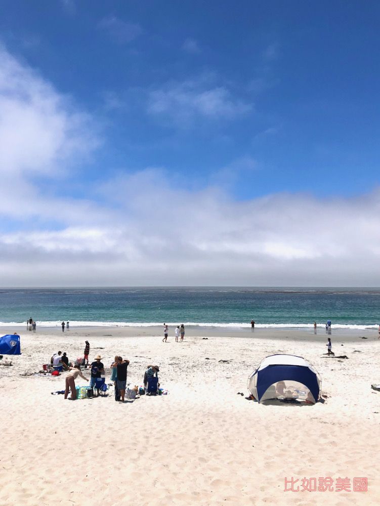 【北加州景點】Carmel-by-the-Sea卡梅爾海~充滿藝術氣息的童話小鎮|北美Monterey景點 35 卡梅爾海Carmel Beach