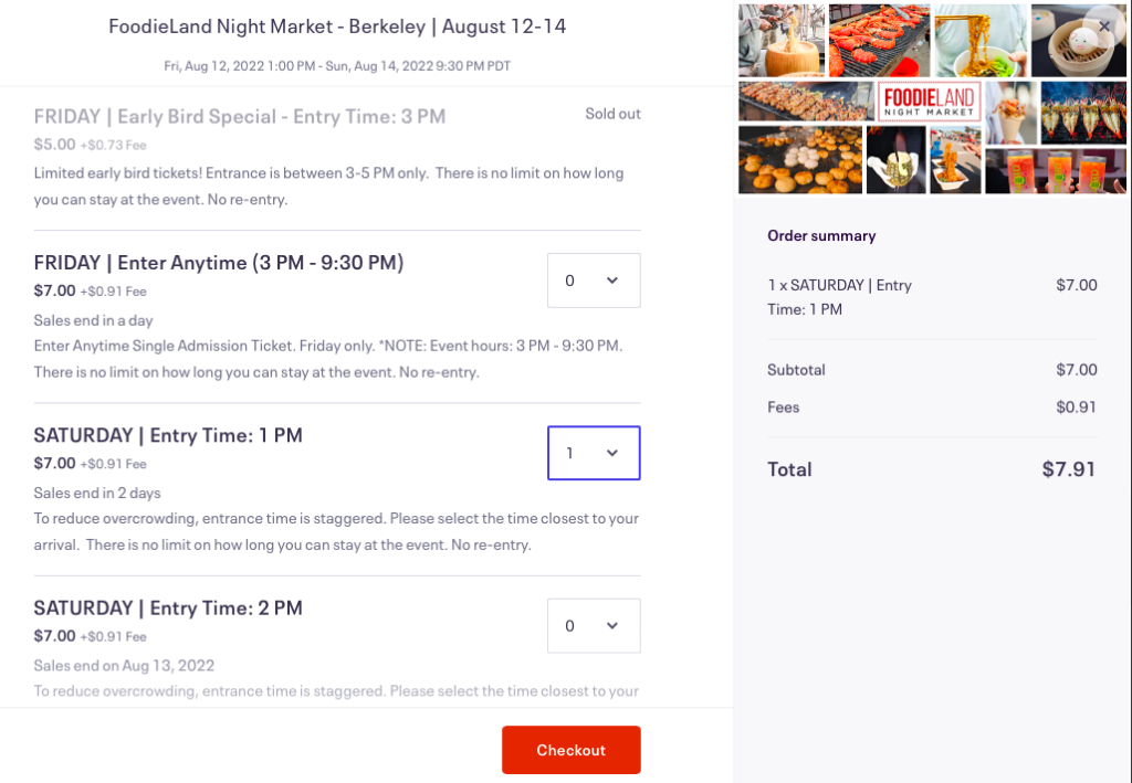 FoodieLand Night Market 