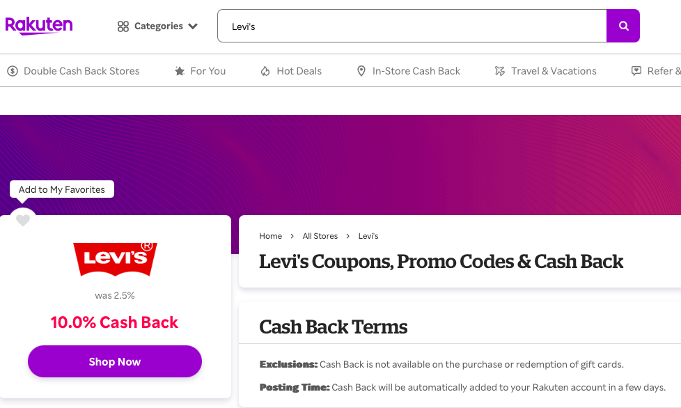 【美國理財】Rakuten Cash Back樂天現金回饋使用教學|超實用購物省錢攻略~ 6 Rakuten cash back