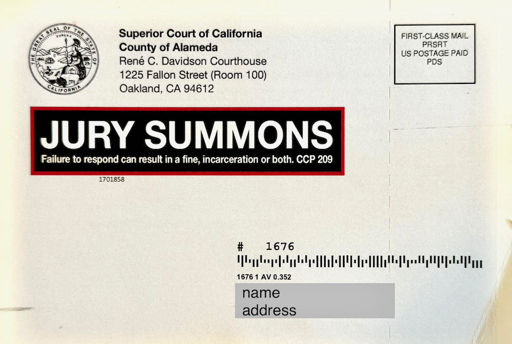 Jury Summons