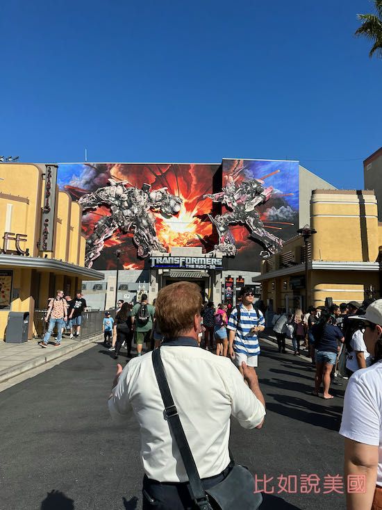 universal studio hollywood transformers ride