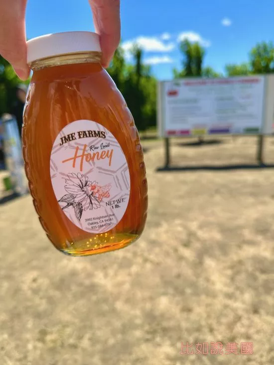【北加州旅遊】Brentwood採櫻桃攻略|Diablo Cherries果園推薦及注意事項 24 Diablo Cherries Farm賣的蜂蜜