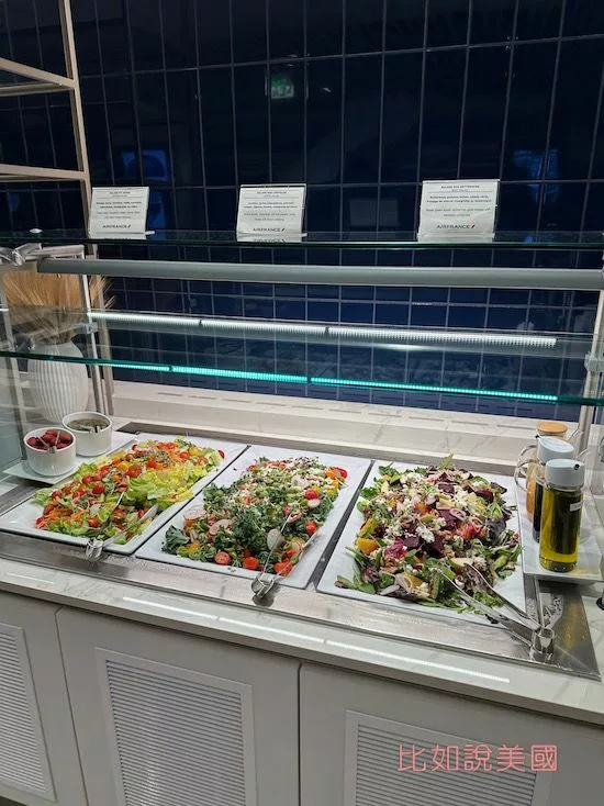 法國航空Air France Lounge貴賓室餐點