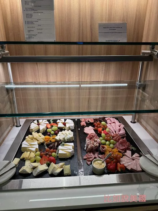 法國航空Air France Lounge貴賓室餐點