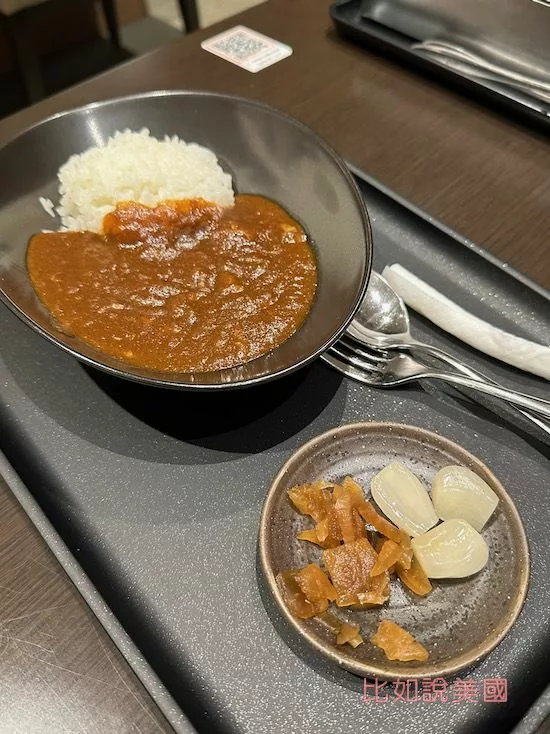 日本航空JAL商務艙貴賓室Sakura lounge咖喱飯