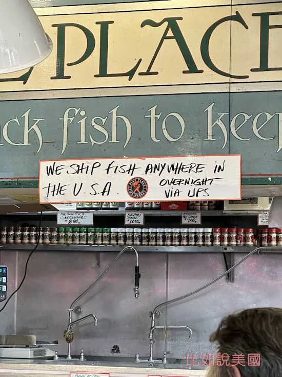 西雅圖旅遊Pike Place Fish Market
