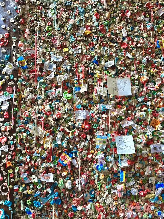 西雅圖旅遊The Gum Wall