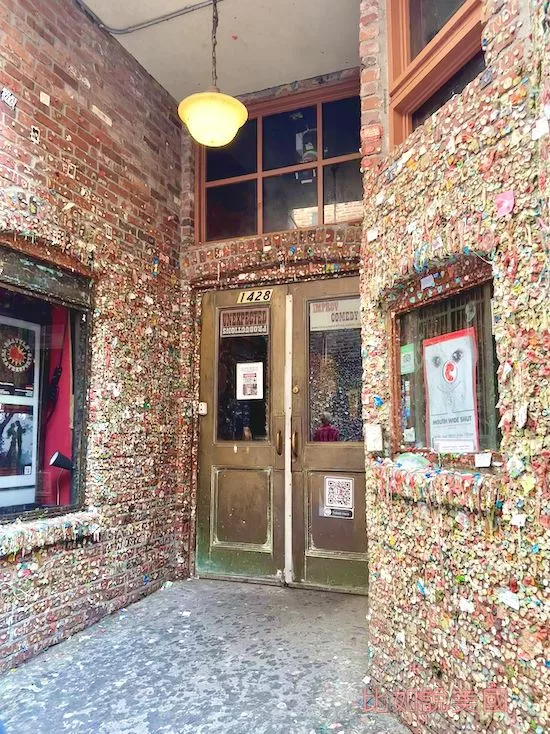 西雅圖旅遊The Gum Wall