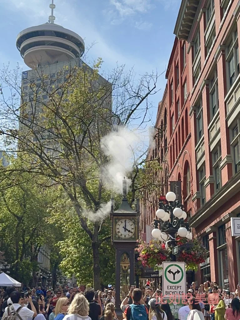 溫哥華旅遊蒸汽鐘