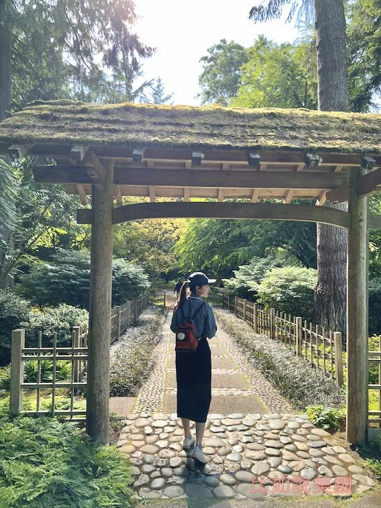 Bloedel Reserve布洛德爾莊園日式庭園拱門