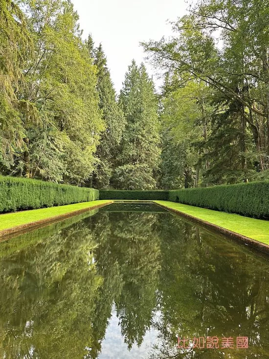 Bloedel Reserve布洛德爾莊園倒影池