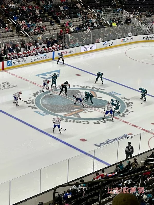冰上曲棍球Ice Hockey開球