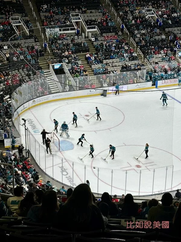 冰上曲棍球Ice Hockey整理冰面