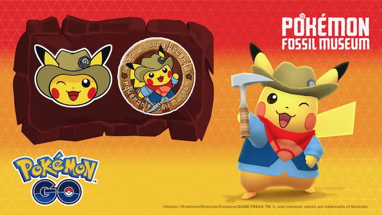 寶可夢化石博物館 x Pokemon GO