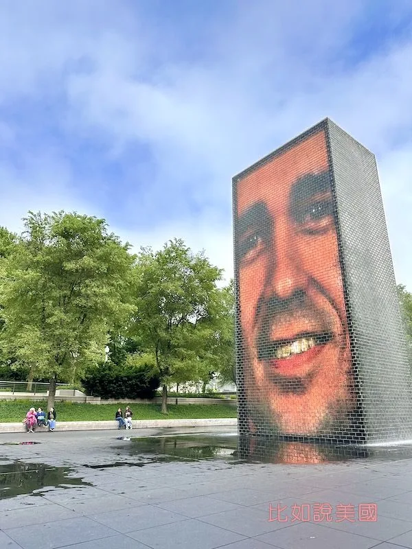 皇冠噴泉 Crown Fountain