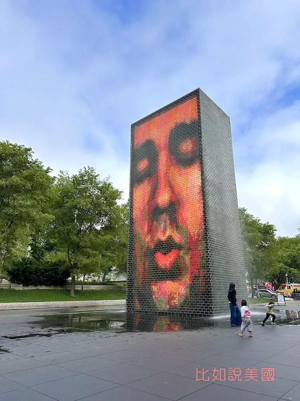 皇冠噴泉 Crown Fountain